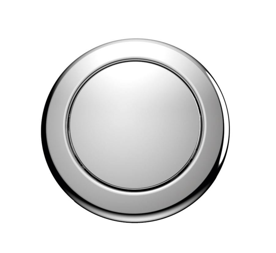 Remplacement Chrome poli porte bouton poussoir/switch Seulement BC897